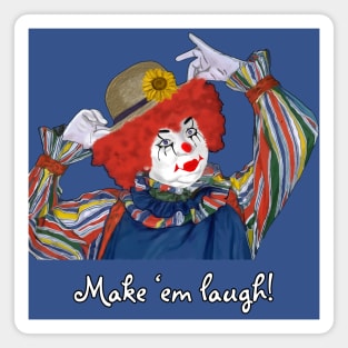 Happy Clown Magnet